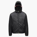 Moncler Grimpeurs chaqueta con capucha negra