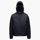 Moncler grimpeurs kapuce bunda v noci modrá