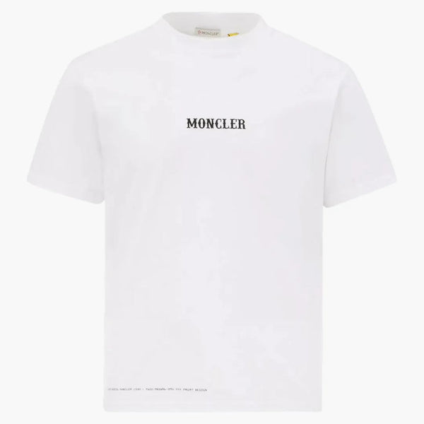 Moncler Hiroshi Fujiwara x Fragment Circus Motivo T-shirt Bianco ottico