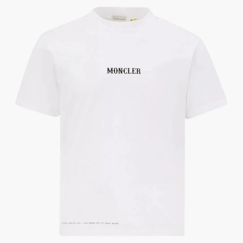Moncler Hiroshi Fujiwara x Fragment Circus Motivo T-shirt Bianco ottico