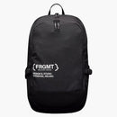 Moncler Hiroshi fujiwara x fragment logo backpack black