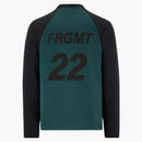 Moncler Hiroshi Fujiwara X Fragment Logo Long Sleeve T-Shirt Dark Green