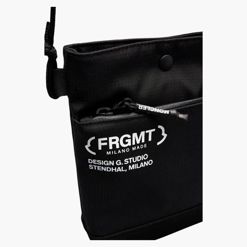 Moncler Hiroshi Fujiwara x Fragment Sacoche Bucket Bag Black