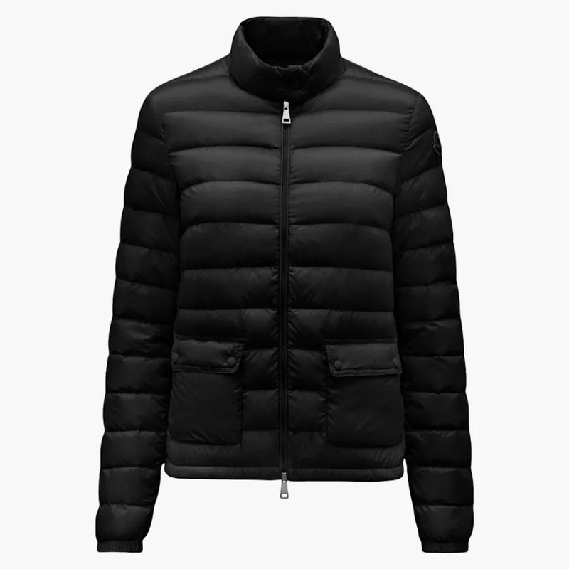Moncler Women's Lans Short Down Jacket Black