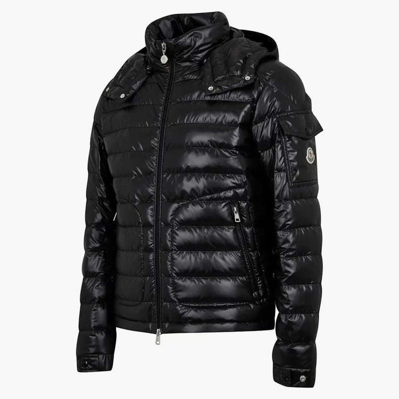 Moncler Lauros Short Down Jacket Black