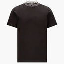 Moncler Logo Collar T-shirt Black