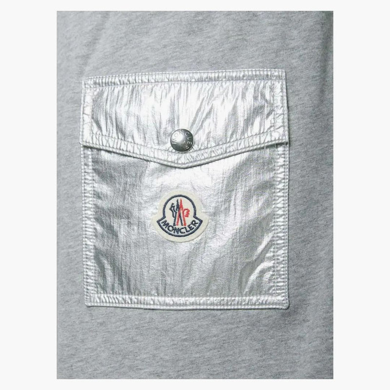 Logo Moncler Havoeded Dripstring Shorts Grey