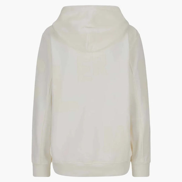 Moncler Logo Hoodie White/creme