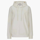 Moncler Logo Hoodie White/creme