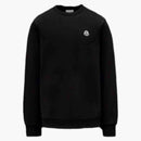 Moncler Logo Patch Sweatshirt Black