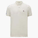 Moncler Logo Polo Shirt Off White