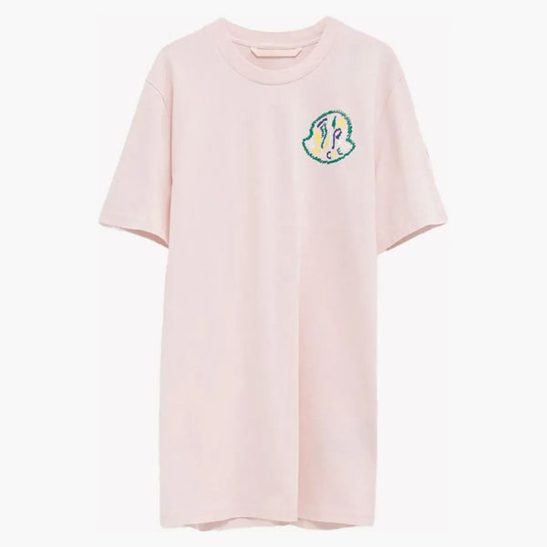 Moncler Logo T-shirt Light Pink