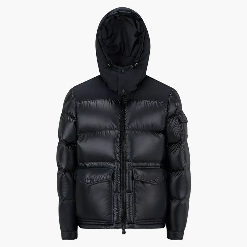 Moncler Masaya Short Down Jacket Black