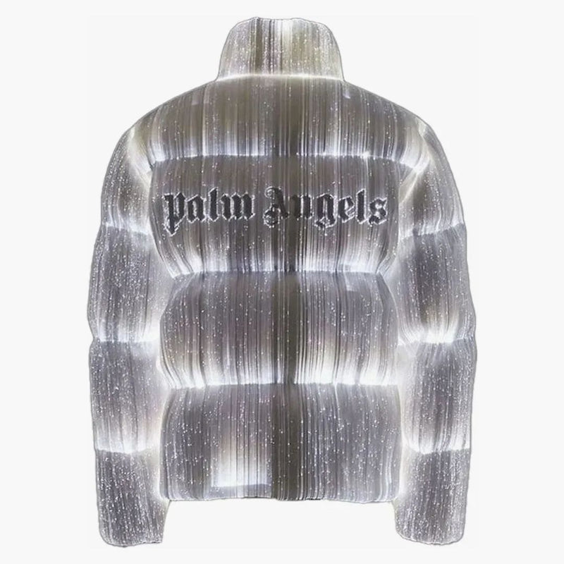 Moncler Maya 70 przez Palm Angels Jacket Bright White