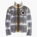Moncler Maya 70 By Palm Angels Jacket Bright White