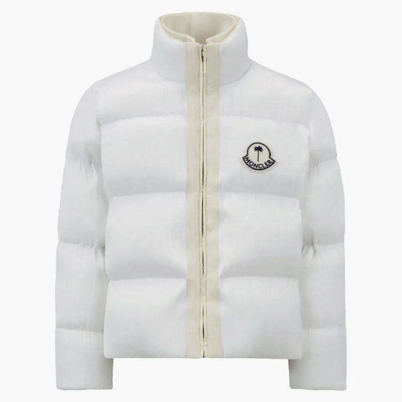 Moncler Maya 70 przez Palm Angels Jacket Bright White
