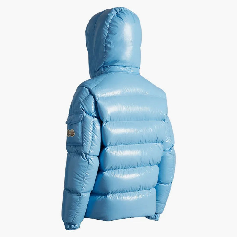 Moncler Maya 70th Anniversary Special Edition Short Down Jacket Sky Blue