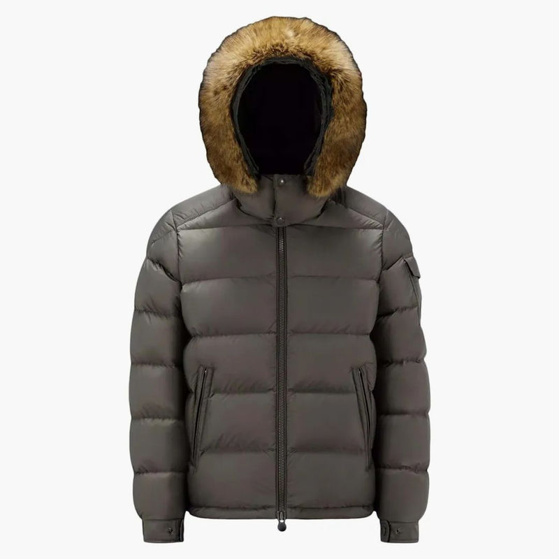 Moncler Maya Short Down Jacket Gray