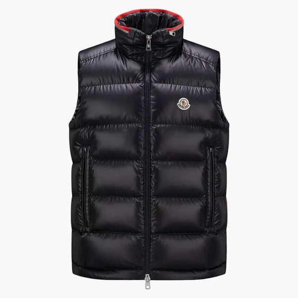 Moncler Ouse Down Gilet granatowy