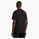 Moncler Reflective Logo Print T-shirt Black/dark Grey