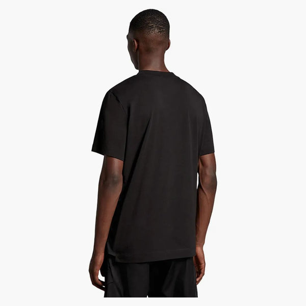 Moncler Reflective Logo Print T-shirt czarny/ciemnoszary