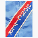 Moncler Slim Fit Striped Swimshort Blue