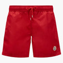 Moncler Swim Shorts Scarlet Red