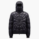 Moncler Violier Spider-man Short Down Jacket Black