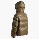 Moncler Women's Abbaye Short Down Jacket Mud Brown