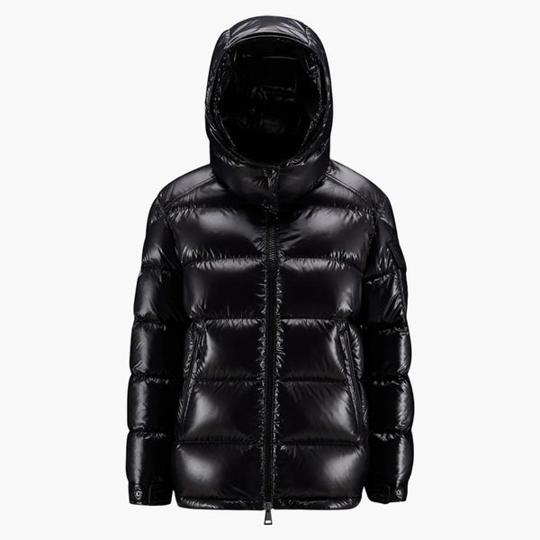 Moncler damska maire mairej kurtka błyszcząca czarna