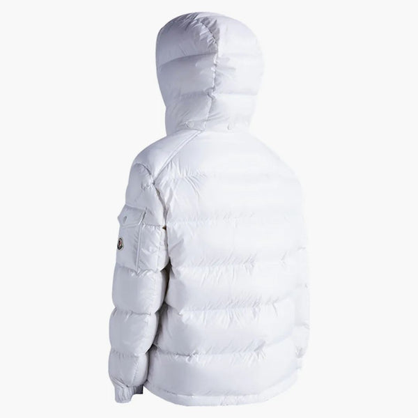 Moncler damska maire mairej kurtka błyszcząca biała