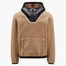 Moncler Women's Teddy Hoodie Brazilian Sand