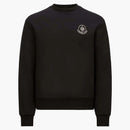 Moncler Year Of The Snake Patch Neoprene Sweatshirt Black