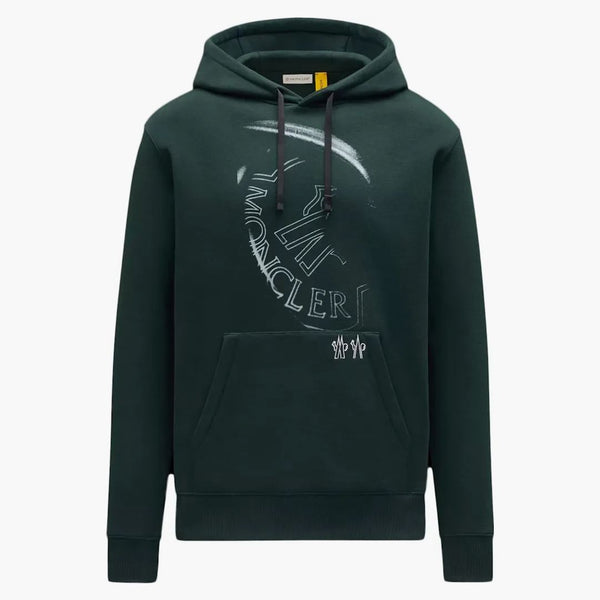 Moncler x 1017 Alyx 9SM logo z kapturem Forest Green