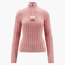 Moncler X Jw Anderson Cotton Boucle Jumper Baby Pink