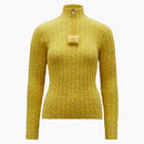 Moncler X Jw Anderson Cotton Boucle Jumper Yellow