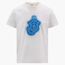 Moncler X JW Anderson Logo T-Shirt White/Light Blue