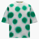 Moncler X JW Camiseta impresa Anderson White/Green