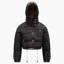 Moncler X Palm Angels Casmalia Short Down Jacket Black