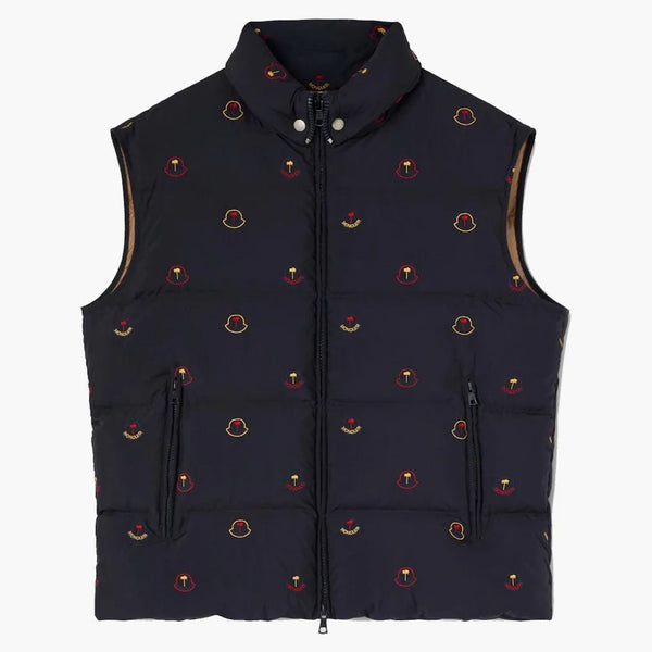 Moncler X Palm Angels Genius Vest Navy Blue/red