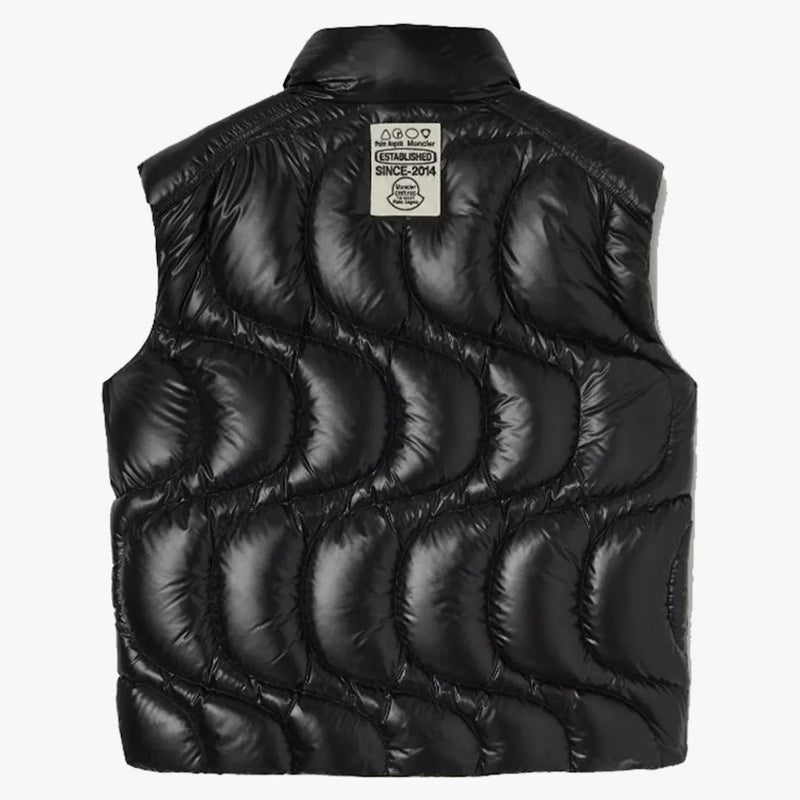 Moncler X Palm Angels Gwenyth Down Vest Black/black