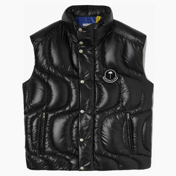 Moncler X Palm Angels Gwenyth Down Vest Black/black