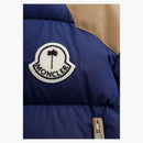 Moncler X Palm Angels Kelsey bunda Blue Beige