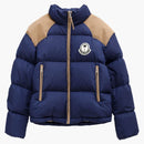 Moncler X Palm Angels Kelsey bunda Blue Beige