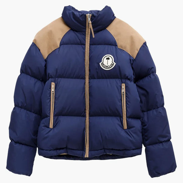 Moncler X Palm Angels Kelsey Jacket Blue Beige