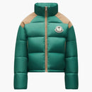 Moncler X Palm Angels Kelsey Short Down Jacket Forest Green