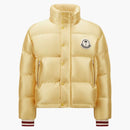 Moncler X Palm Angels Keon Short Down Jacket Golden Yellow