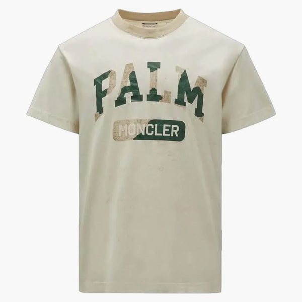 Moncler X Palm Angels Logo T-shirt Off-white