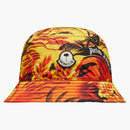 Moncler X Palm Angels Printed Bucket Hat Orange