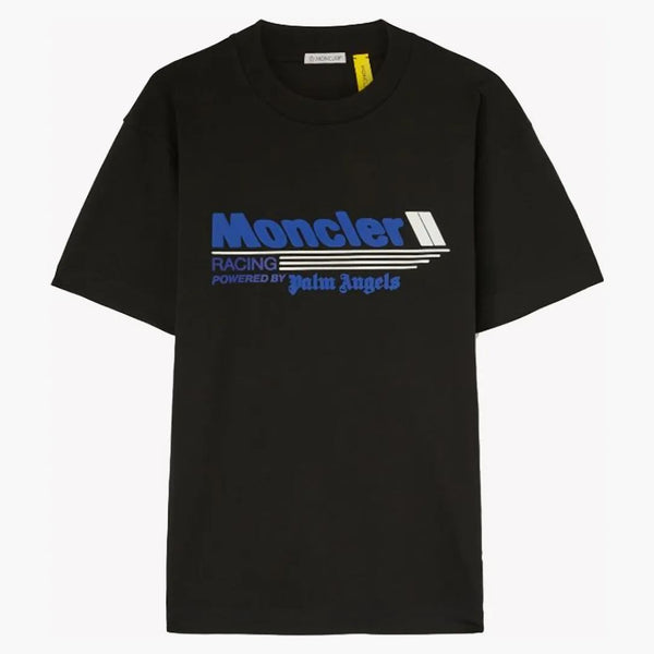 Moncler X Palm Angels Racing T-shirt Black/blue